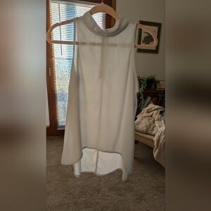 Sleeveless Tunic Blouse